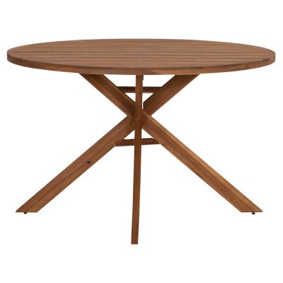 DINING TABLE ROUND NORI HM6528 ACACIA WOOD--NATURAL Φ120x75Hcm.