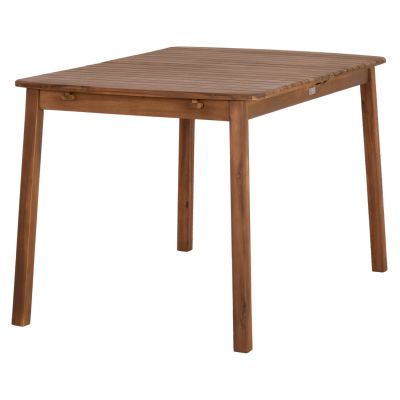 EXTENDABLE OUTDOOR DINING TABLE FEY HM6520 ACACIA WOOD--NATURAL 120/180x80x74Hcm.