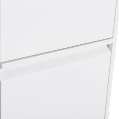 OFFICE FILING CABINET (3) SIDER HM6636.02 WHITE METAL 45.5x62x103.5Hcm.
