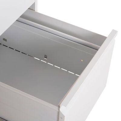OFFICE FILING CABINET (4) SIDER HM6637.02 WHITE METAL 45.5x62x134Hcm.