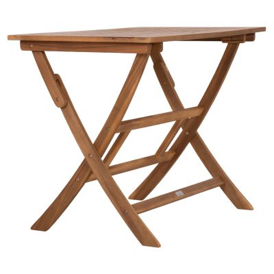 OUTDOOR DINING TABLE FOLDABLE FERNER HM6540 ACACIA WOOD IN NATURAL 100x60x75Hcm.