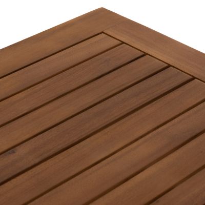 OUTDOOR DINING TABLE FOLDABLE FERNER HM6540 ACACIA WOOD IN NATURAL 100x60x75Hcm.