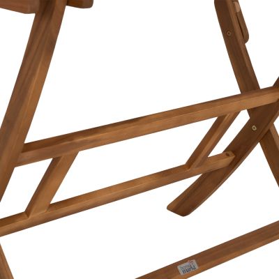 OUTDOOR DINING TABLE FOLDABLE FERNER HM6540 ACACIA WOOD IN NATURAL 100x60x75Hcm.
