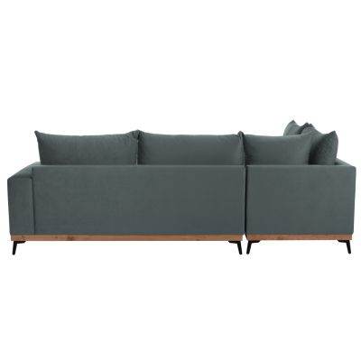 MESINA corner sofa, mint, high leg, 2pcs, left corner