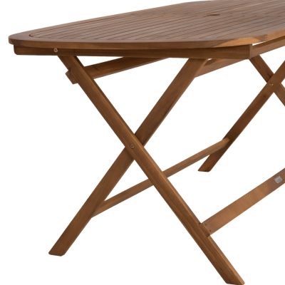 OUTDOOR DINING SET 5PCS SOUL HM10987.04 ACACIA WOOD--BEIGE TEXTILENE