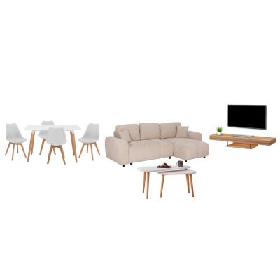 STUDENT PACK 8PCS LIVING ROOM/DINING HM11388