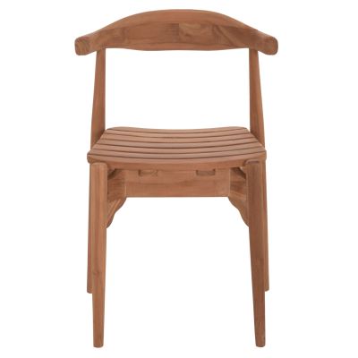 OUTDOOR DINING CHAIR DONNY HM6378 TEAK WOOD 52x54x74Hcm.