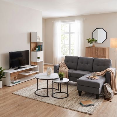 STUDENT PACK LIVING ROOM 5PCS HM21295 SONAMA/GREY/WHITE