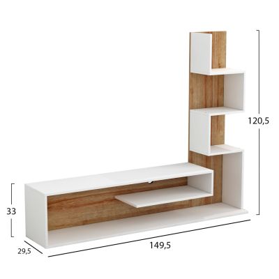 STUDENT PACK LIVING ROOM 5PCS HM21295 SONAMA/GREY/WHITE