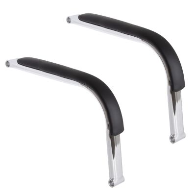 REPLACEMENT ARMS 2PCS SET FOR OFFICE CHAIR HM1106.01 CHROME-BLACK