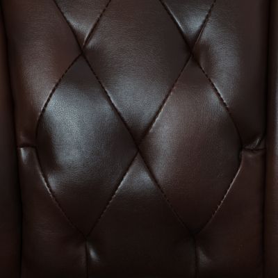 MANAGER'S OFFICE CHAIR LANISHA HM1099.09 PU IN BROWN 65x73x125Hcm