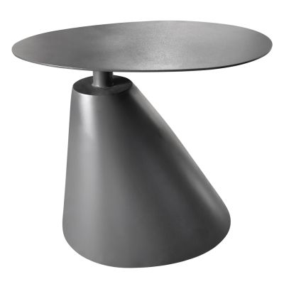 OUTDOOR SIDE TABLE ERMEY HM6643.01 ALUMINUM IN CHARCOAL 60x48x55Hcm.