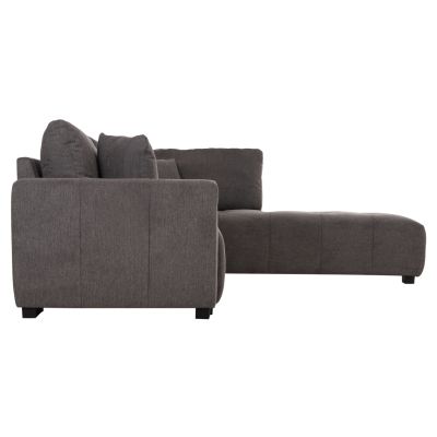 CORNER SOFA REVERSIBLE MEDEL HM3288.01 GREY P.E. FABRIC 290x208x80Hcm.