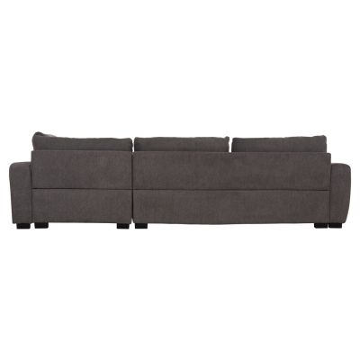 CORNER SOFA REVERSIBLE MEDEL HM3288.01 GREY P.E. FABRIC 290x208x80Hcm.