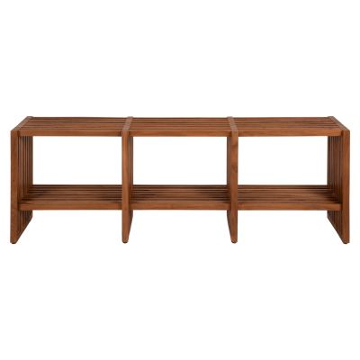 CONSOLE NYA HM9831 SOLID TEAK WOOD IN NATURAL COLOR 130x29,5x46H cm.