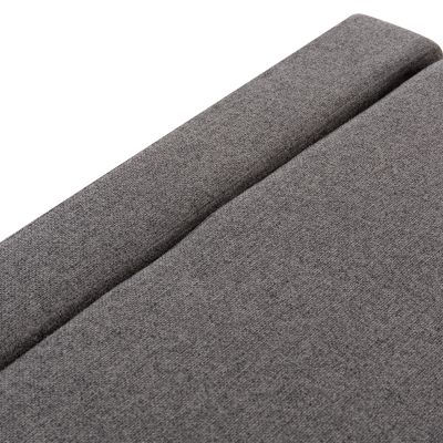 STOOL WITH FOLDING BUNK BED & MATTRESS INGE HM3343.01 GREY FABRIC 116x74x40Hcm.