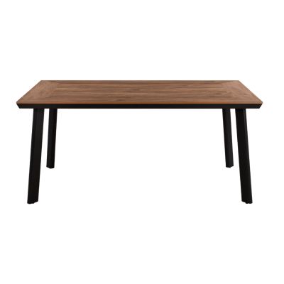 Aluminum table with Polywood HM5132.12 Grey 160x92x72