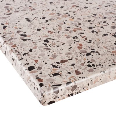 TABLETOP SQUARE HM5229.16 WERZALIT 60X60cm. TERRAZZO 5766