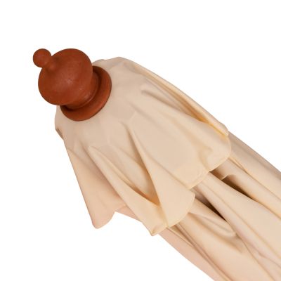 Professional umbrella 3m with wooden frame HM6020 Beige