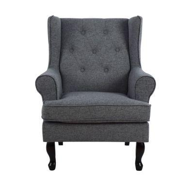 Armchair Brandon HM3073.10 Grey Fabric 83x83x104 cm.