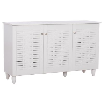 Шкаф за обувки  IGGY-бял-114Χ34Χ68Hcm.