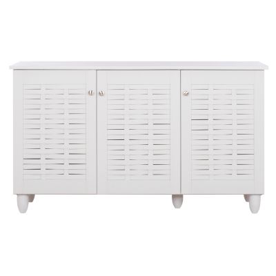 Шкаф за обувки  IGGY-бял-114Χ34Χ68Hcm.