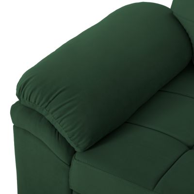 SOFABED RIGHT CORNER JADE HM3144.05R CYPRESS GREEN VELVET 250x80-180x73-88Hcm.