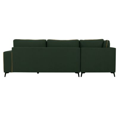 SOFA LEFT CORNER DIVA WATER REPELLANT FABRIC CYPRESS GREEN HM3254.17L 290x235x94Hcm.