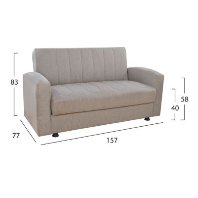 Диван Dimos 3 места и 2 места Sofa Beige HM10197.02