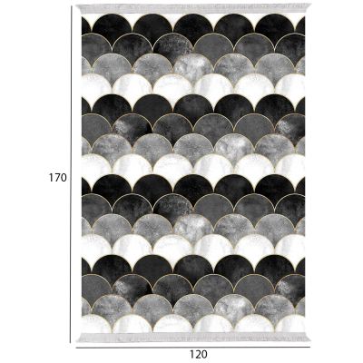 КИЛИМ ЗА ХОЛНА С РЕСНИ JOSIANE HM7677.33 120X170
