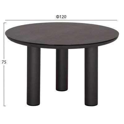 OUTDOOR DINING SET 5PCS SHANKS HM11002.01 ALUMINUM & OLEFIN CUSHION COVERS---GREY