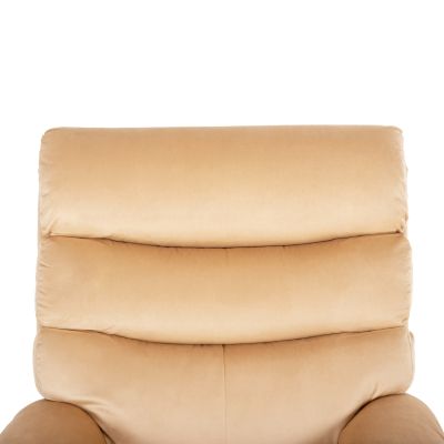 ARMCHAIR RELAX YASUMU HM9783.05 ECRU VELVET 80x93x100Hcm.