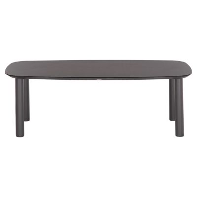 OUTDOOR DINING SET 7PCS SENTI HM10908.01 ALUMINUM & OLEFIN CUSHION COVERS---GREY