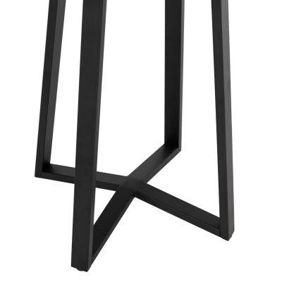 BASE FOR BAR TABLE HM477.01 MEDIUM HEIGHT BLACK METAL 50x50x90Hcm.