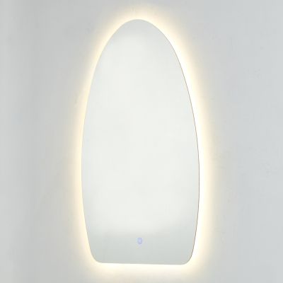 СТЕННО ОГЛЕДАЛО СЕРИЯ TORCH -БЕЗ РАМКА - LED ОСВЕТЛЕНИЕ 48,5x79Всм.