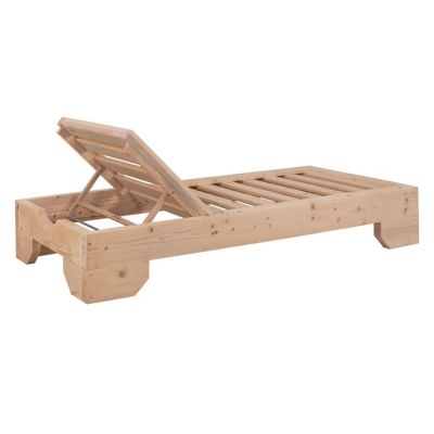 Шезлонг Heavy Duty Македония - без цвят 204x77.5x29 cm