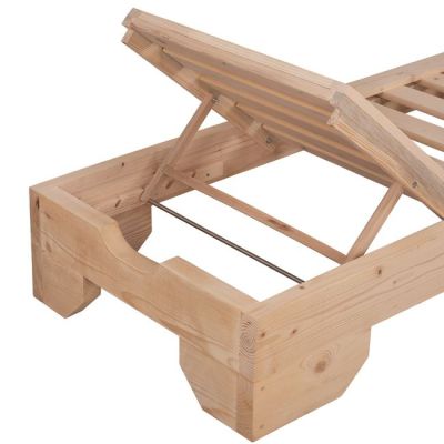 Шезлонг Heavy Duty Македония - без цвят 204x77.5x29 cm