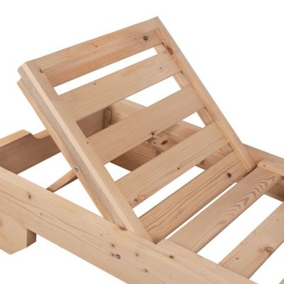 Шезлонг Heavy Duty Македония - без цвят 204x77.5x29 cm