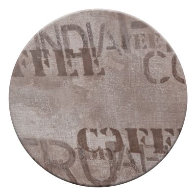 Table's Desktop 710 Werzalit '70cm in coffee brown HM5228.06