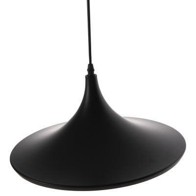 CEILING PENDANT LAMP HM4133 ALUMINUM IN BLACK & GOLD Φ36x112H cm.