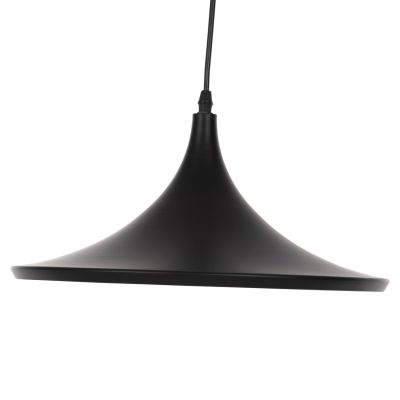 CEILING PENDANT LAMP HM4133 ALUMINUM IN BLACK & GOLD Φ36x112H cm.