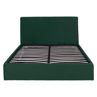 BED ALLIE HM584.13 160X200 WITH STORAGE SPACE IN CYPRESS GREEN