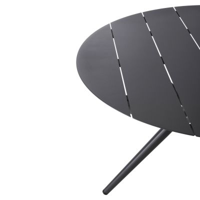 OUTDOOR TABLE ROUND HIGER HM6061.03 ANTHRACITE ALUMINUM Φ126Χ73Hcm.