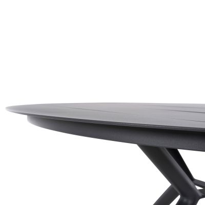 OUTDOOR TABLE ROUND HIGER HM6061.03 ANTHRACITE ALUMINUM Φ126Χ73Hcm.