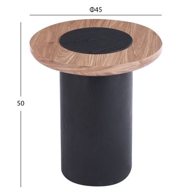 Помощна масичка Ovalon Φ45x50 см.