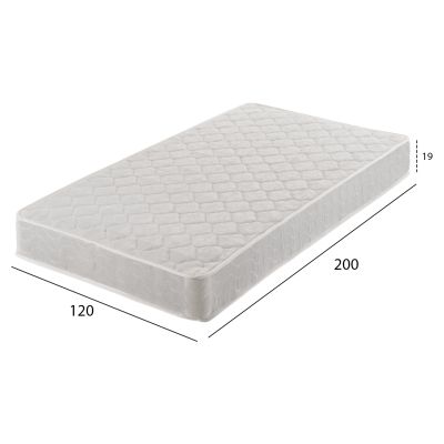 MATTRESS WITH CONTINUOUS SPRING HM669.08 DOUBLE-SIDED 120x200cm.