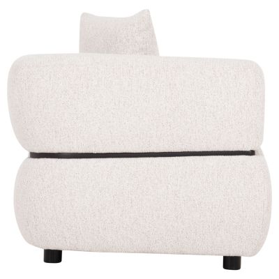 ARCTIS 3-Seater Sofa – Light Beige, 229 × 88 × 68 cm