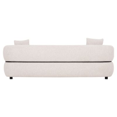 ARCTIS 3-Seater Sofa – Light Beige, 229 × 88 × 68 cm