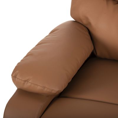 ARMCHAIR RELAX YASUMU HM9783.12 BROWN PU 80x93x100Hcm.