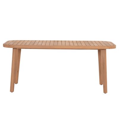OUTDOOR DINING SET 7PCS CRAVIN HM10903 ACACIA WOOD IN NATURAL--CUSHIONS IN BEIGE